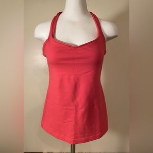 Tonic Active Yoga Top with Built in Shelf Bra Size Medium in EUC